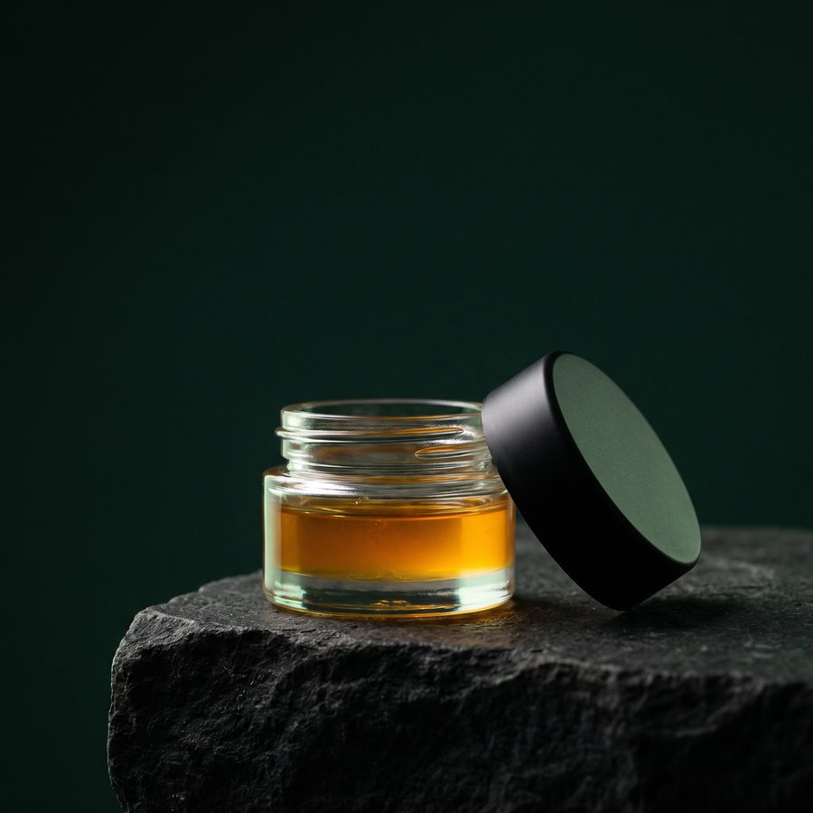 Concentrates on display at Georgetown Dispensary